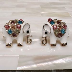 Elephant Jewel Earrings